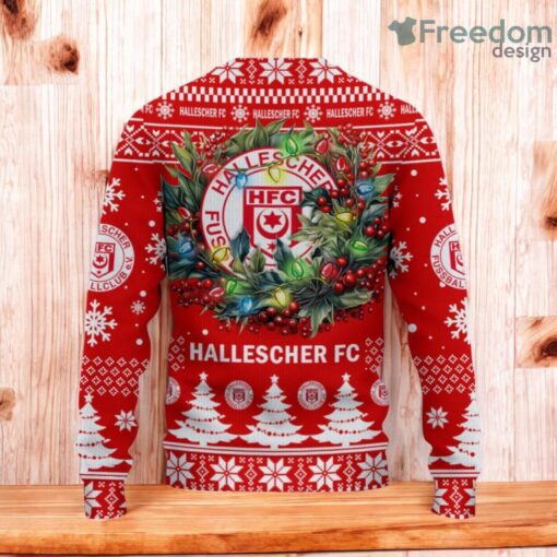 Hallescher FC Christmas Ugly Sweater 3D Gift For Men And Women Product Photo 3