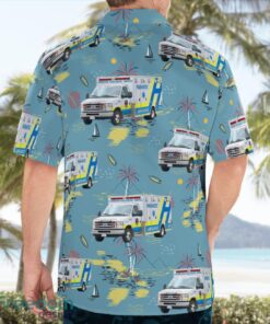 Hamilton, Ontario, Canada, Hamilton Paramedic Service Hawaiian Shirt Product Photo 2