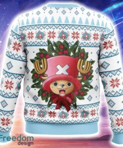 Happy Tony Tony Chopper One Piece Knitted Christmas Sweater Trending Holidays For Men Women Fans - Happy Tony Tony Chopper One Piece Ugly Christmas Sweater_2