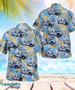 Harford County, Maryland EMS Aloha Hawaiian Shirt