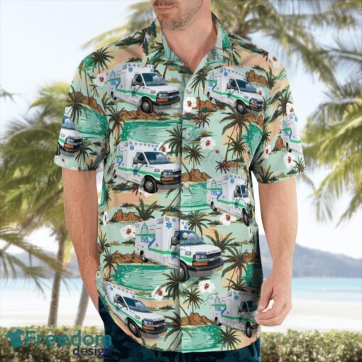 Harney County, Oregon, Harney District Hospital EMS Hawaiian Shirt Beach Shirt For Men And Women Product Photo 4