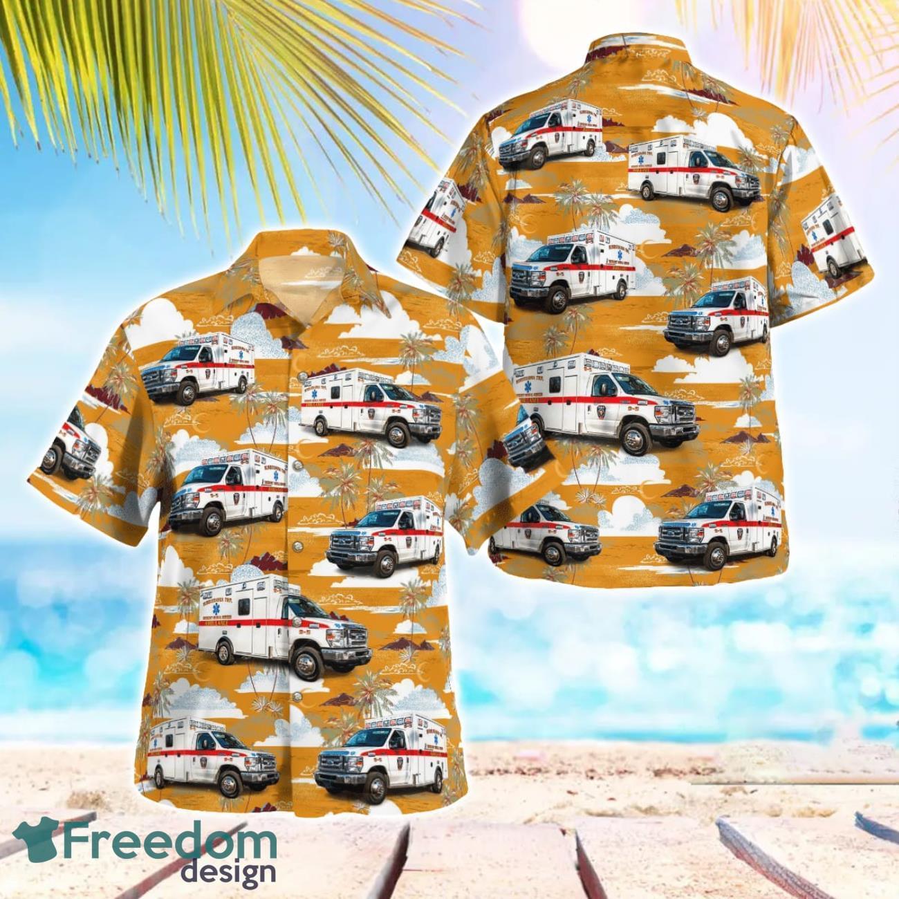 Harrisburg, Pennsylvania, Susquehanna Township EMS Hawaiian Shirt Beach Shirt For Men And Women image Harrisburg, Pennsylvania, Susquehanna Township EMS Hawaiian Shirt Beach Shirt For Men And Women Product Photo 1