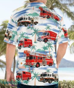 Hasbrouck Heights, Bergen County, New Jersey, Hasbrouck Heights Fire Department Hawaiian Shirt Beach Shirt For Men And Women Product Photo 2