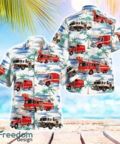 Hasbrouck Heights, Bergen County, New Jersey, Hasbrouck Heights Fire Department Hawaiian Shirt Beach Shirt For Men And Women