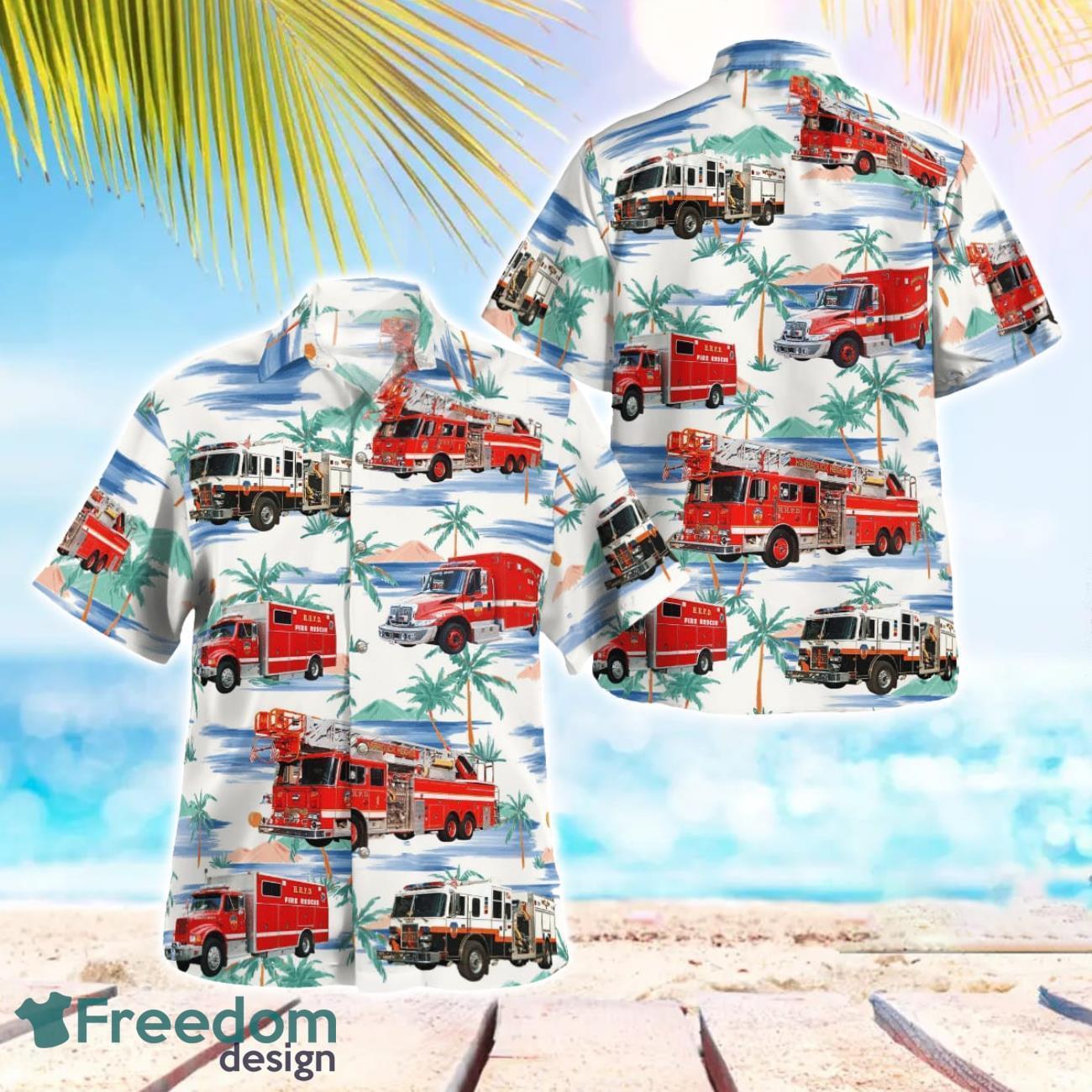 Hasbrouck Heights, Bergen County, New Jersey, Hasbrouck Heights Fire Department Hawaiian Shirt Beach Shirt For Men And Women image Hasbrouck Heights, Bergen County, New Jersey, Hasbrouck Heights Fire Department Hawaiian Shirt Beach Shirt For Men And Women Product Photo 1