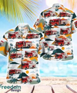 Haskell, Arkansas, Haskell Fire Department Beach Hawaiian Shirt