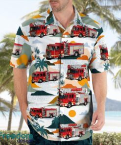 Haskell, Arkansas, Haskell Fire Department Beach Hawaiian Shirt image Haskell, Arkansas, Haskell Fire Department Beach Hawaiian Shirt Product Photo 4