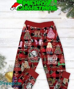 Have A Holly Dolly Christmas Cowgirl Pajamas Set For Christmas - Have A Holly Dolly Christmas Cowgirl Pajamas Set-3