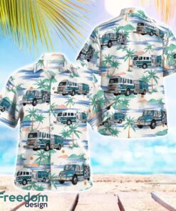 Hazen Fire Department 3D Hawaiian Shirt