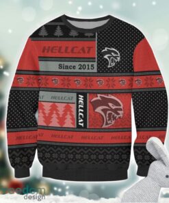 Hellcat Logo Ugly Christmas Sweater For Fans Men And Women Christmas Gift Ideas Product Photo 2