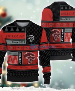 Hellcat Logo Ugly Christmas Sweater For Fans Men And Women Christmas Gift Ideas Product Photo 1