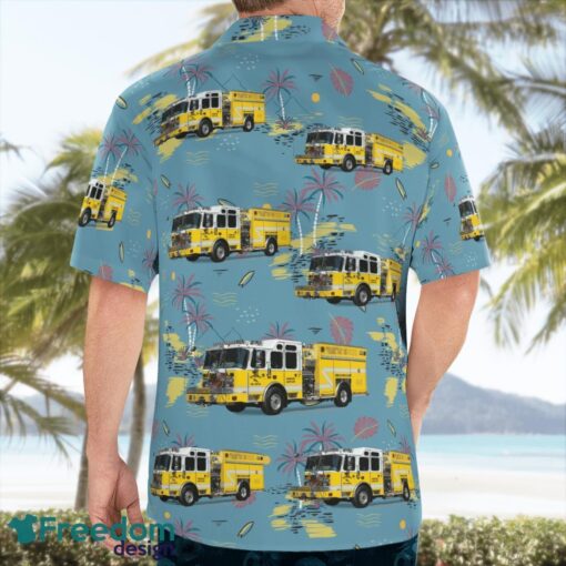 Hereford Volunteer Fire Company 3D Hawaiian Shirt Product Photo 2