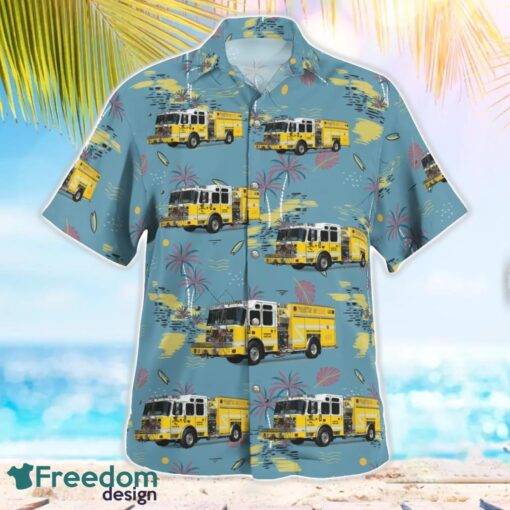 Hereford Volunteer Fire Company 3D Hawaiian Shirt Product Photo 3