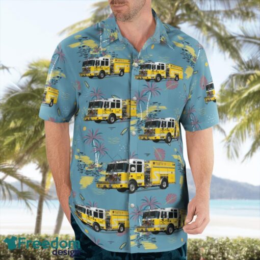 Hereford Volunteer Fire Company 3D Hawaiian Shirt Product Photo 4