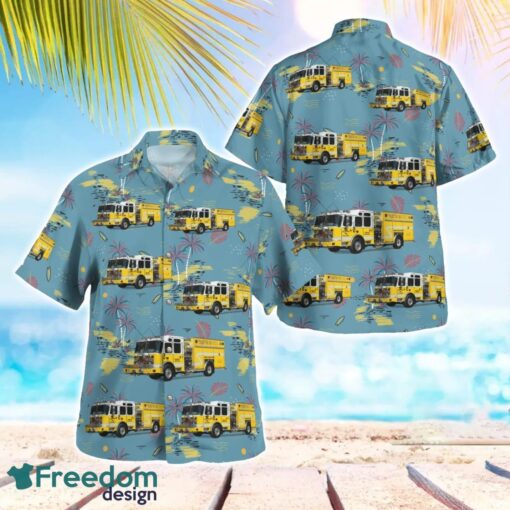 Hereford Volunteer Fire Company 3D Hawaiian Shirt Product Photo 1