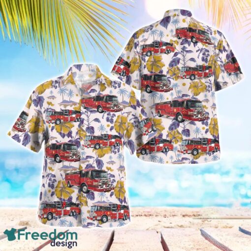 Hershey Volunteer Fire Company, Pennsylvania 3D Hawaiian Shirt Product Photo 1