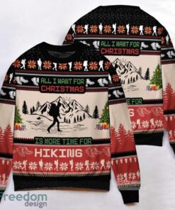 Hiking Ugly Christmas Sweater 3D Printed Christmas Gift