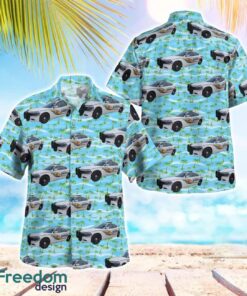 Hillsborough County Sheriff's Office (HCSO) Dodge Charger Hawaiian Shirt Beach Summer Shirt Product Photo 1