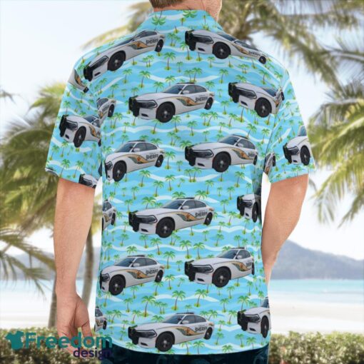 Hillsborough County Sheriff's Office (HCSO) Dodge Charger Hawaiian Shirt Beach Summer Shirt Product Photo 4