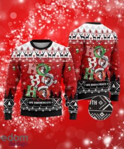 Ho Ho Ho AFC Bournemouth Christmas Warmth Thicken Gifts Christmas 3D Sweater Shirt