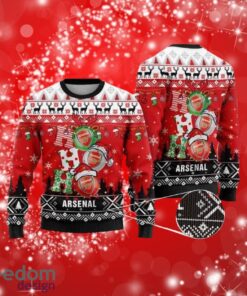 Ho Ho Ho Arsenal Christmas Warmth Full Over Print Gifts Christmas 3D Sweater Shirt