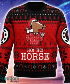 Ho! Ho! Horse Bojack Horseman Knitted Christmas Sweater Trending Holidays For Men Women Fans