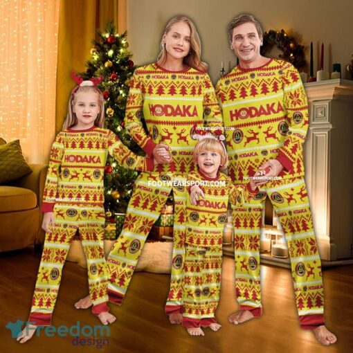 Hodaka Motorcycle Ugly Christmas Pajamas Set Gift Family - Hodaka Motorcycle Ugly Christmas Pajamas Set Gift Family