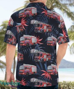 Hollands Midden, Netherlands, Brandweer Hollands Midden Hawaiian Shirt Product Photo 2