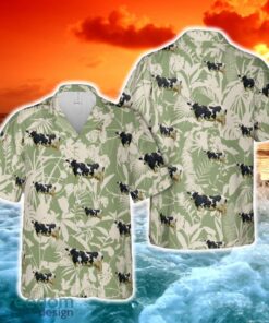 Holstein Dairy Cow Hawaiian Shirt