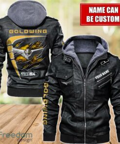 Honda goldwing 2D Leather Jacket For Men Custom Name Special Gift Ideas Product Photo 1