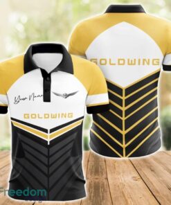 Honda goldwing 3D Polo Shirt For Car Lover Golf Fans Gift Polo Shirt Custom Name