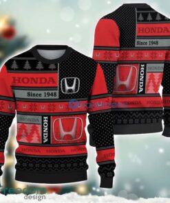 Honda Logo Ugly Christmas Sweater For Fans Men And Women Christmas Gift Ideas Product Photo 1