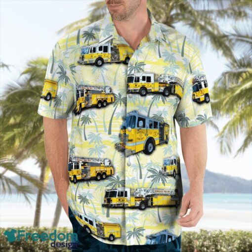 Honolulu Fire Department Beach Hawaiian Shirt Summer Gift Product Photo 3