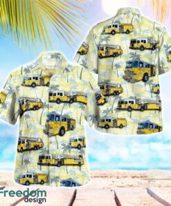 Honolulu Fire Department Beach Hawaiian Shirt Summer Gift