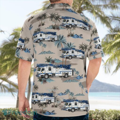 Horsham, Montgomery County, Pennsylvania, Horsham Fire Department Hawaiian Shirt Product Photo 2