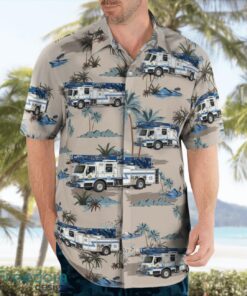 Horsham, Montgomery County, Pennsylvania, Horsham Fire Department Hawaiian Shirt Product Photo 4