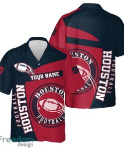 Houston Football Team Hawaiian Shirt And Shorts 3D Printed Team Gift