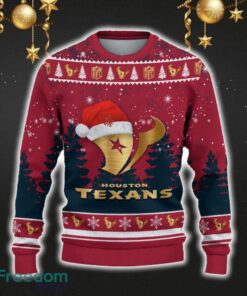 Houston Texans Car For Fans 3D Sweater Ugly Christmas Santa Hat Tree Gift For Men Women