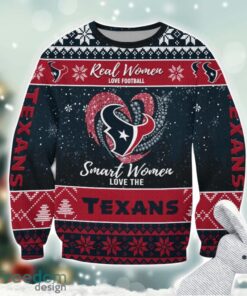 Houston Texans Logo Ugly Christmas Sweater For Fans Men And Women Christmas Gift Ideas