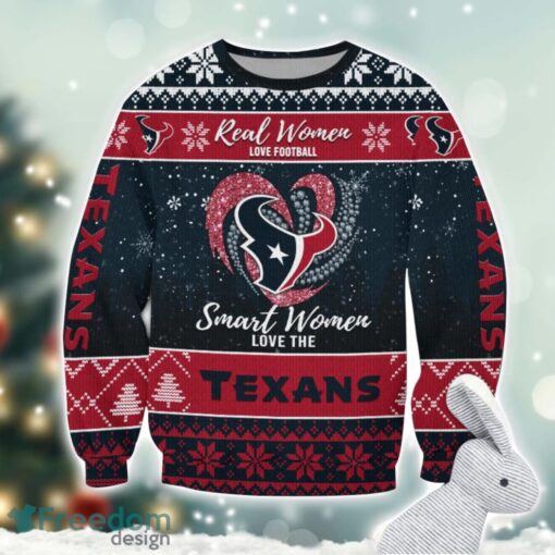 Houston Texans Logo Ugly Christmas Sweater For Fans Men And Women Christmas Gift Ideas Product Photo 1