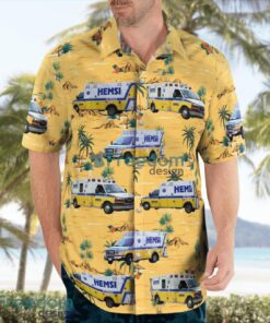 Huntsville, Alabama HEMSI Ambulance Hawaiian Shirt Beach Shirt Summer Holiday Gift Product Photo 3