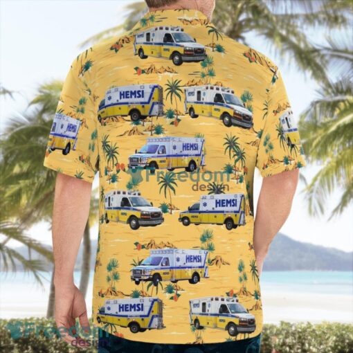 Huntsville, Alabama HEMSI Ambulance Hawaiian Shirt Beach Shirt Summer Holiday Gift Product Photo 4