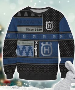 Husqvarna Logo Ugly Christmas Sweater For Fans Men And Women Christmas Gift Ideas Product Photo 2