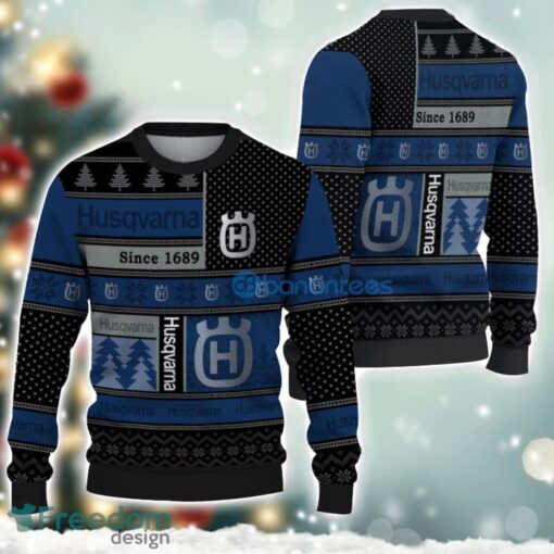 Husqvarna Logo Ugly Christmas Sweater For Fans Men And Women Christmas Gift Ideas Product Photo 1