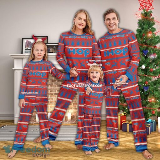 Ihop Ugly Christmas Pajamas Set Gift For Family - Ihop Ugly Christmas Pajamas Set Gift For Family