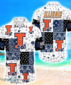 Illinois Fighting Illini Hawaii For Summer Sport Team Hawaiian Shirt