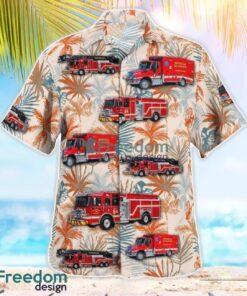 Illinois Naperville Fire Department Hawaiian Shirt Beach Shirt Summer Holiday Gift Product Photo 2