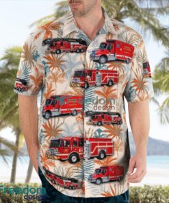 Illinois Naperville Fire Department Hawaiian Shirt Beach Shirt Summer Holiday Gift Product Photo 3