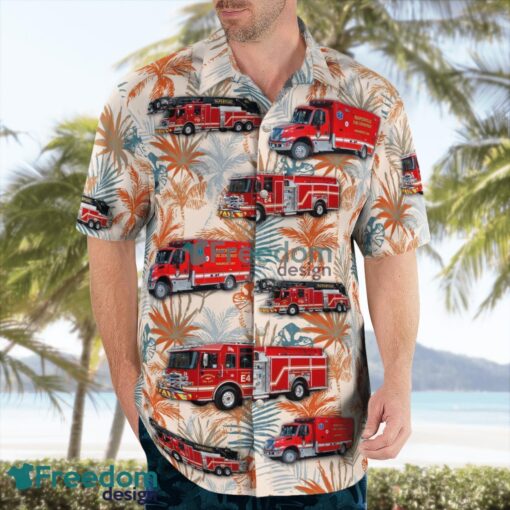 Illinois Naperville Fire Department Hawaiian Shirt Beach Shirt Summer Holiday Gift Product Photo 3