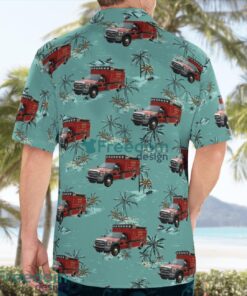 Indiana, Lawrence City Fire Department Hawaiian Shirt Beach Shirt Summer Holiday Gift Product Photo 2